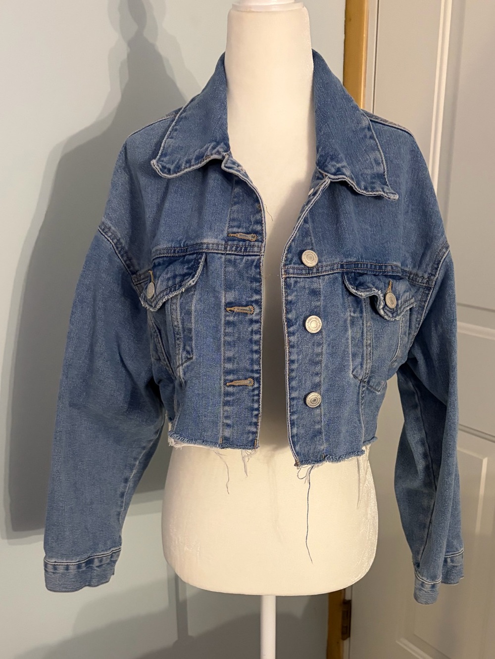 Cropped Denim Jacket